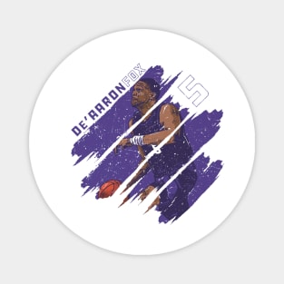 De'Aaron Fox Sacramento Stripes Magnet